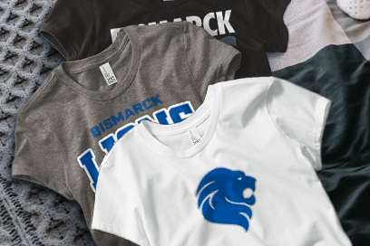 BISMARCK HIGH SCHOOL LIONS Tees (Option 1) Banner