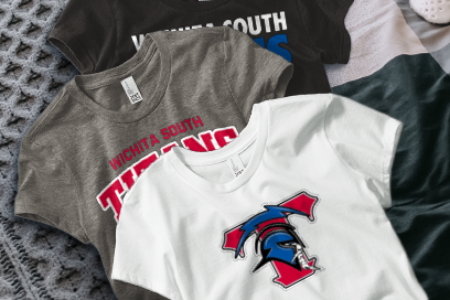 WICHITA SOUTH HIGH SCHOOL TITANS Tees (Option 1) Banner