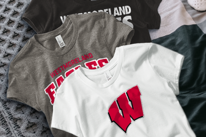 WESTMORELAND HIGH SCHOOL EAGLES Tees (Option 1) Banner