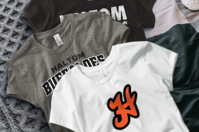 HALTOM HIGH SCHOOL BUFFALOES Tees (Option 1) Banner