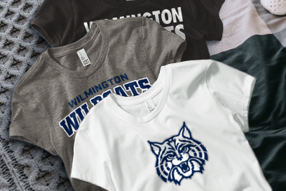 WILMINGTON HIGH SCHOOL WILDCATS Tees (Option 1) Banner