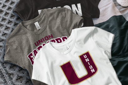 UNION HIGH SCHOOL FARMERS Tees (Option 1) Banner