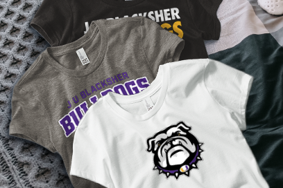 J U BLACKSHER HIGH SCHOOL BULLDOGS Tees (Option 1) Banner