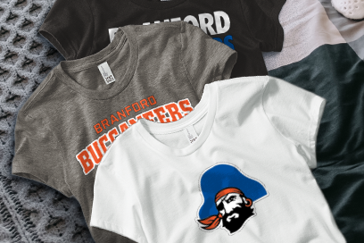 BRANFORD HIGH SCHOOL BUCCANEERS Tees (Option 1) Banner