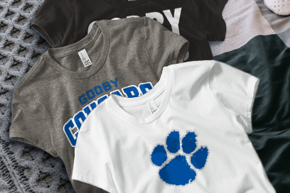 GODBY HIGH SCHOOL COUGARS Tees (Option 1) Banner
