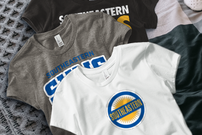 SOUTHEASTERN HIGH SCHOOL SUNS Tees (Option 1) Banner