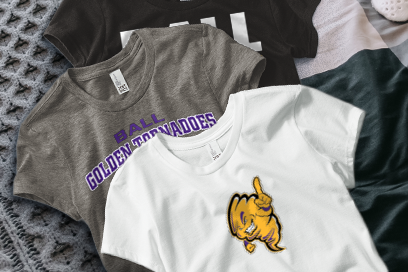BALL HIGH SCHOOL GOLDEN TORNADOES Tees (Option 1) Banner