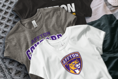AFFTON HIGH SCHOOL Cougars Online Store Tees (Option 1) Banner