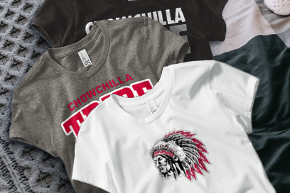 CHOWCHILLA UNION HIGH SCHOOL Tribe Tees (Option 1) Banner
