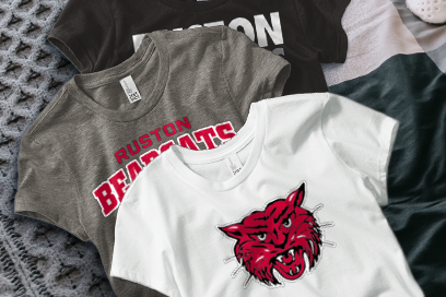 RUSTON HIGH SCHOOL BEARCATS Tees (Option 1) Banner
