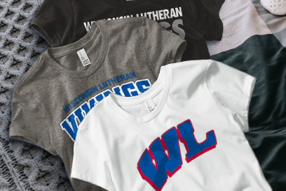 Wisconsin Lutheran Vikings Tees (Option 1) Banner