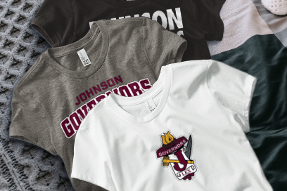 JOHNSON HIGH SCHOOL GOVERNORS Tees (Option 1) Banner