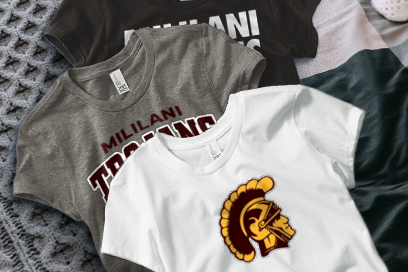 Mililani Trojans Tees (Option 1) Banner