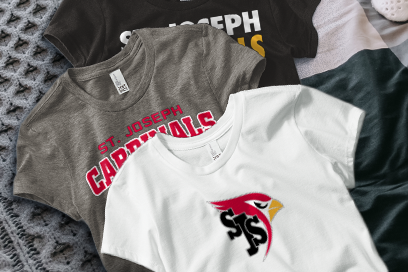 St. Joseph Cardinals Tees (Option 1) Banner