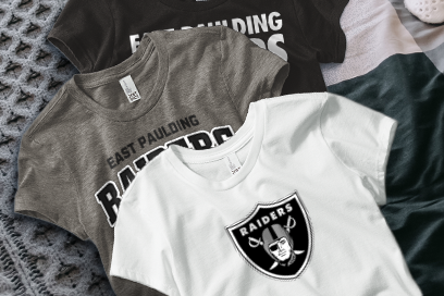 EAST PAULDING HIGH SCHOOL RAIDERS Tees (Option 1) Banner