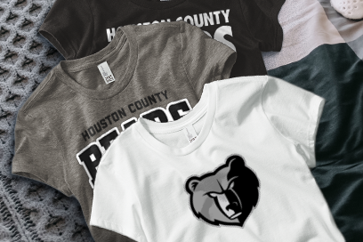 HOUSTON COUNTY HIGH SCHOOL BEARS Tees (Option 1) Banner