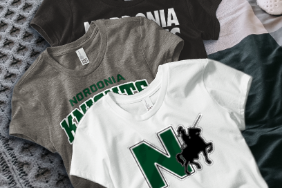 NORDONIA HIGH SCHOOL KNIGHTS Tees (Option 1) Banner