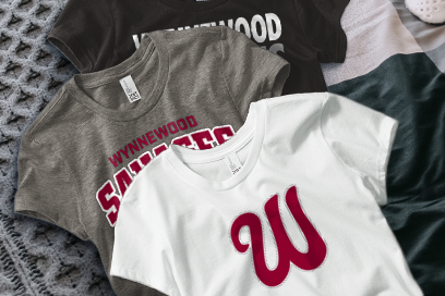 WYNNEWOOD HIGH SCHOOL SAVAGES Tees (Option 1) Banner