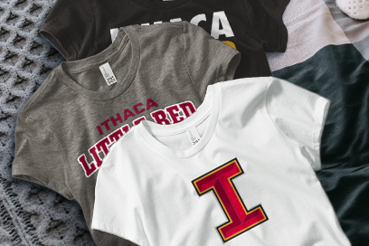 ITHACA HIGH SCHOOL LITTLE RED Tees (Option 1) Banner