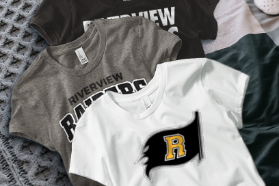RIVERVIEW HIGH SCHOOL RAIDERS Tees (Option 1) Banner
