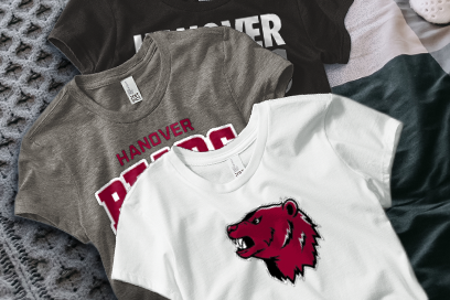 HANOVER HIGH SCHOOL BEARS Tees (Option 1) Banner