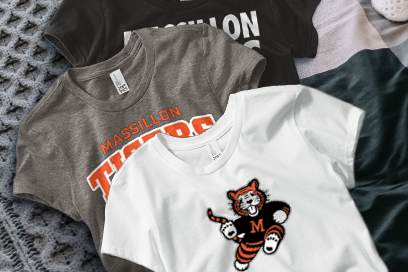 MASSILLON WASHINGTON HIGH SCHOOL TIGERS Tees (Option 1) Banner