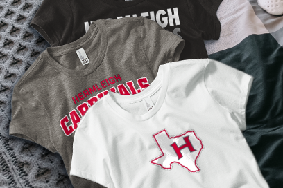 HERMLEIGH HIGH SCHOOL CARDINALS Tees (Option 1) Banner