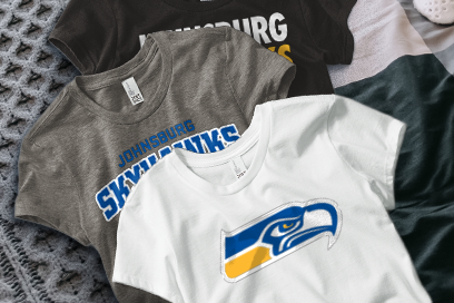JOHNSBURG HIGH SCHOOL SKYHAWKS Tees (Option 1) Banner