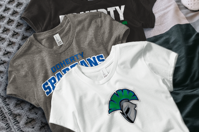 Doherty Spartans Tees (Option 1) Banner