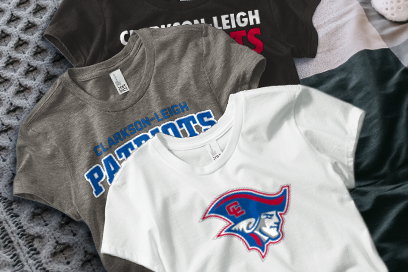 Clarkson-Leigh Patriots Tees (Option 1) Banner