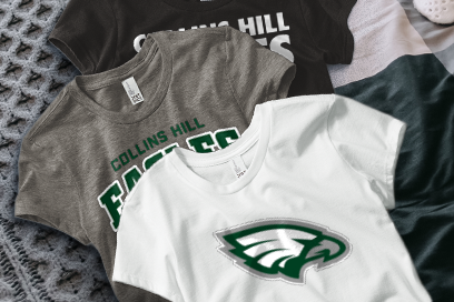 Collins Hill Eagles Tees (Option 1) Banner