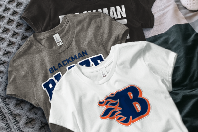Blackman Blaze Tees (Option 1) Banner