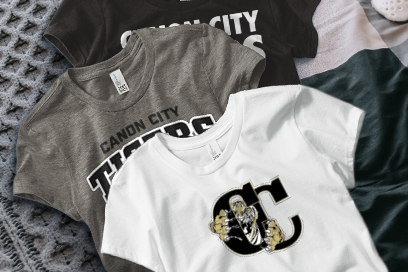 CANON CITY HIGH SCHOOL TIGERS Tees (Option 1) Banner