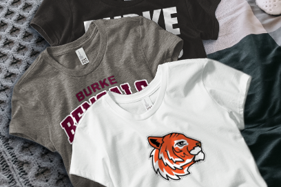 EDMUND BURKE SCHOOL BENGALS Tees (Option 1) Banner