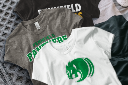 PENNFIELD HIGH SCHOOL PANTHERS Tees (Option 1) Banner