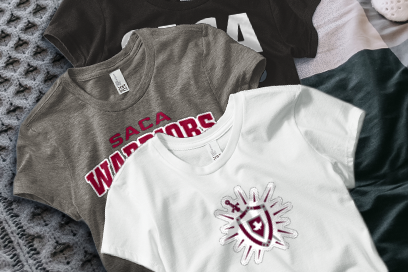 SOUTHWEST ATLANTA CHRISTIAN ACADEMY WARRIORS Tees (Option 1) Banner