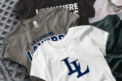 La Lumiere School Lakers Online Store Tees (Option 1) Banner
