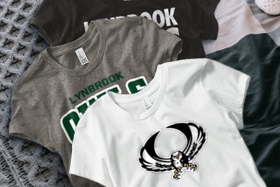 LYNBROOK HIGH SCHOOL OWLS Tees (Option 1) Banner