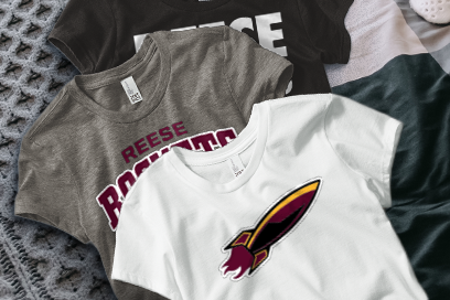 REESE HIGH SCHOOL ROCKETS Tees (Option 1) Banner