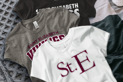 SAINT ELIZABETH HIGH SCHOOL VIKINGS Tees (Option 1) Banner