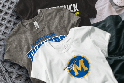 MATTITUCK HIGH SCHOOL TUCKERS Tees (Option 1) Banner