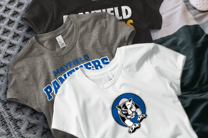 MAYFIELD CENTRAL HIGH SCHOOL PANTHERS Tees (Option 1) Banner