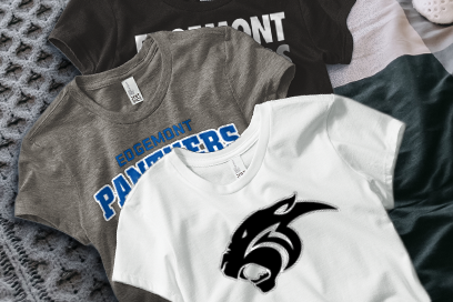 EDGEMONT HIGH SCHOOL PANTHERS Tees (Option 1) Banner