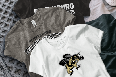 PERRYSBURG HIGH SCHOOL YELLOW JACKETS Tees (Option 1) Banner