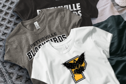 PETTISVILLE BLACKBIRDS ONLINE STORE Tees (Option 1) Banner