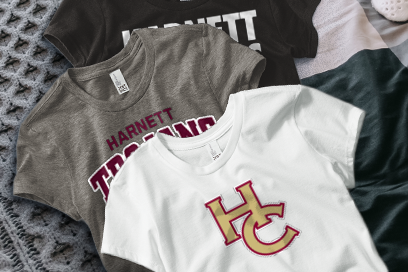 HARNETT CENTRAL HIGH SCHOOL TROJANS Tees (Option 1) Banner