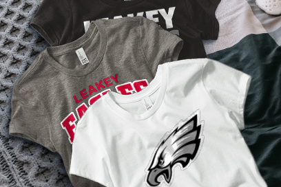 LEAKEY HIGH SCHOOL EAGLES Tees (Option 1) Banner