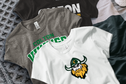 COLTON HIGH SCHOOL VIKINGS Tees (Option 1) Banner
