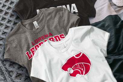 LORENA HIGH SCHOOL LEOPARDS Tees (Option 1) Banner