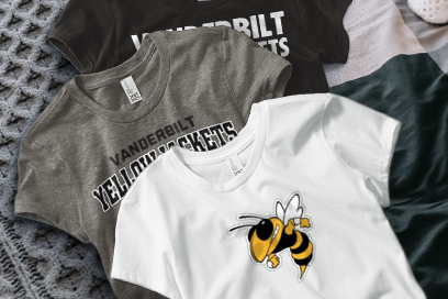 VANDERBILT AREA SCHOOL YELLOWJACKETS Tees (Option 1) Banner